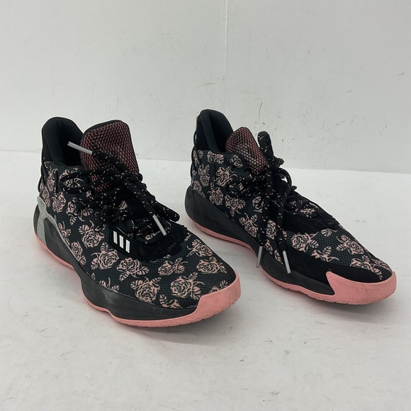 adidas Other - Adidas Men's Black Pink Dame 7 Rose City Damien Lillard Sneakers Size 13